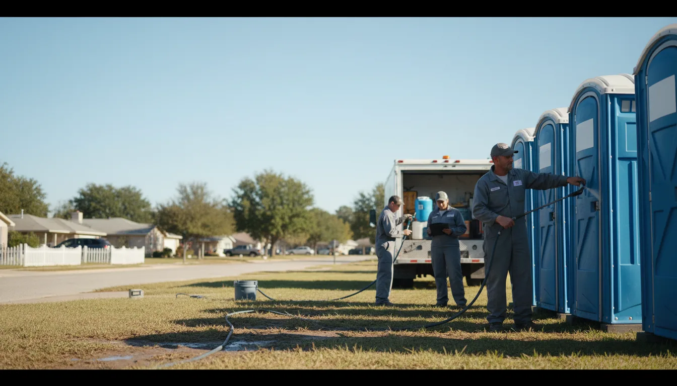 Long-Term Portable Toilet Rental in Bismarck, AR near me